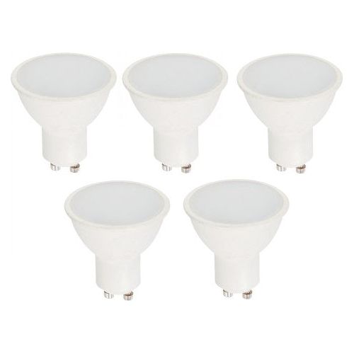 BOMBILLO LED GU10 3W 85-265V 6000K 5 PIEZAS