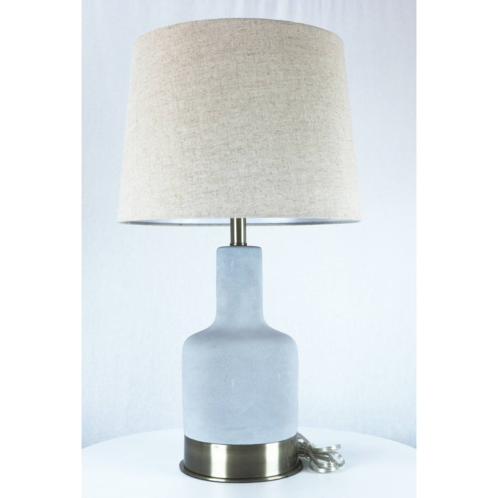 LAMP. MESA GRIS 1L E27 100W