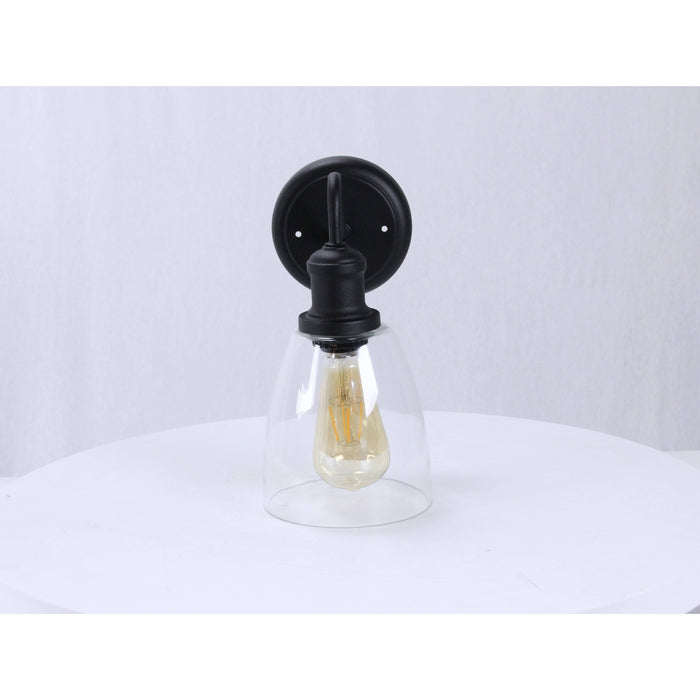 LAMP. PARED NEGRO 1L E27 40W