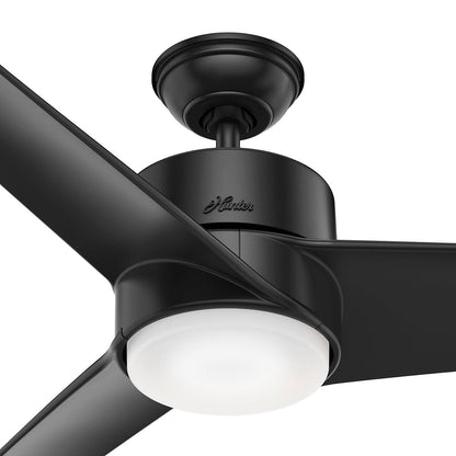 VENTILADOR LED EXT. DE TECHO NEGRO HAVOC 54" 18W 120V