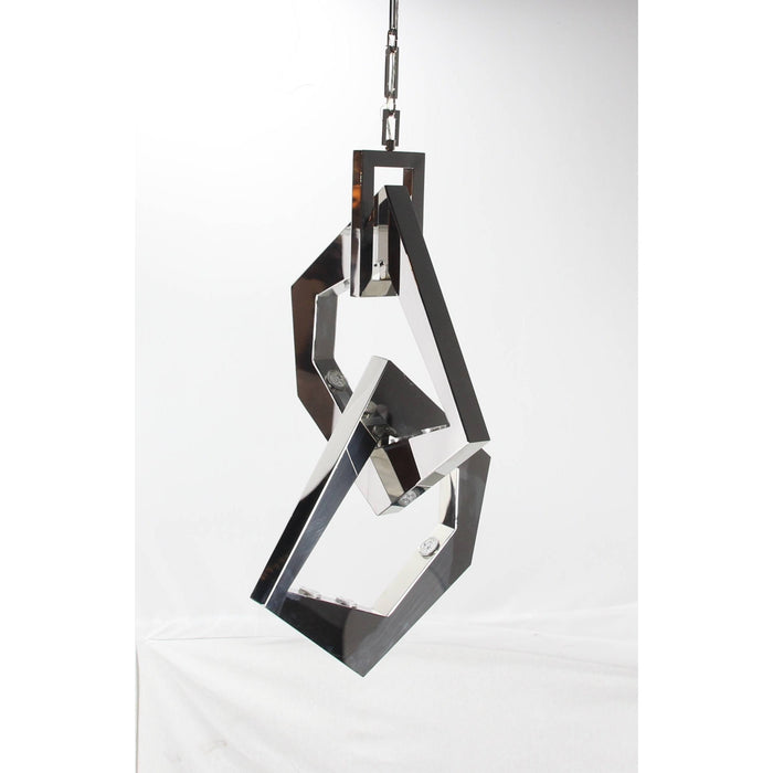 LAMP. TECHO PLATEADO 8L GU10 50W (I/B)