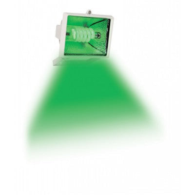 BOMBILLO FLUORESCENTE ESPIRAL T4 28W 127V (LUZ VERDE)