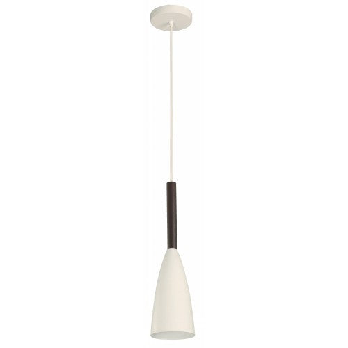LAMP. COLGANTE BLANCO 1L E27 40W