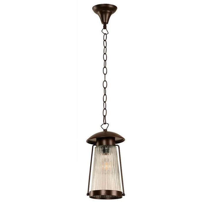 LAMP. EXT. TECHO CHOCOLATE 1L E27 60W