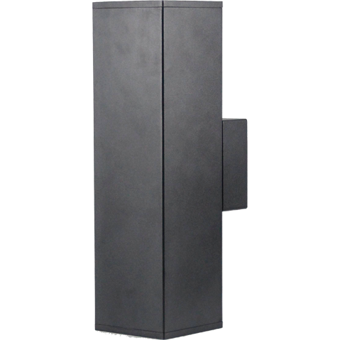 Lámpara Exterior  Pared Negro 2L E27 75W