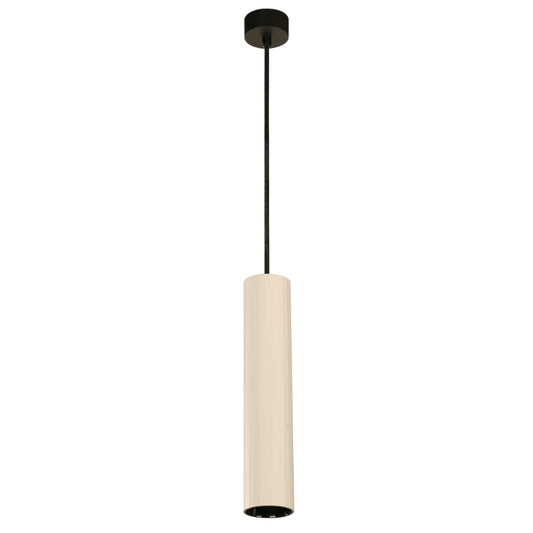 Lámpara Colgante Blanco+Negro 1L Gu10 8W