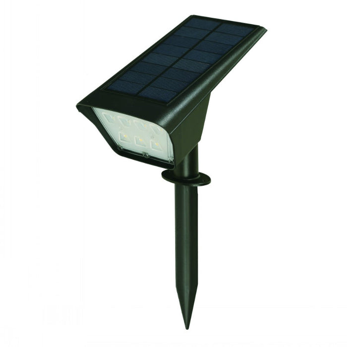 LÁMPARA LED SOLAR ESTACA REFLECTORA