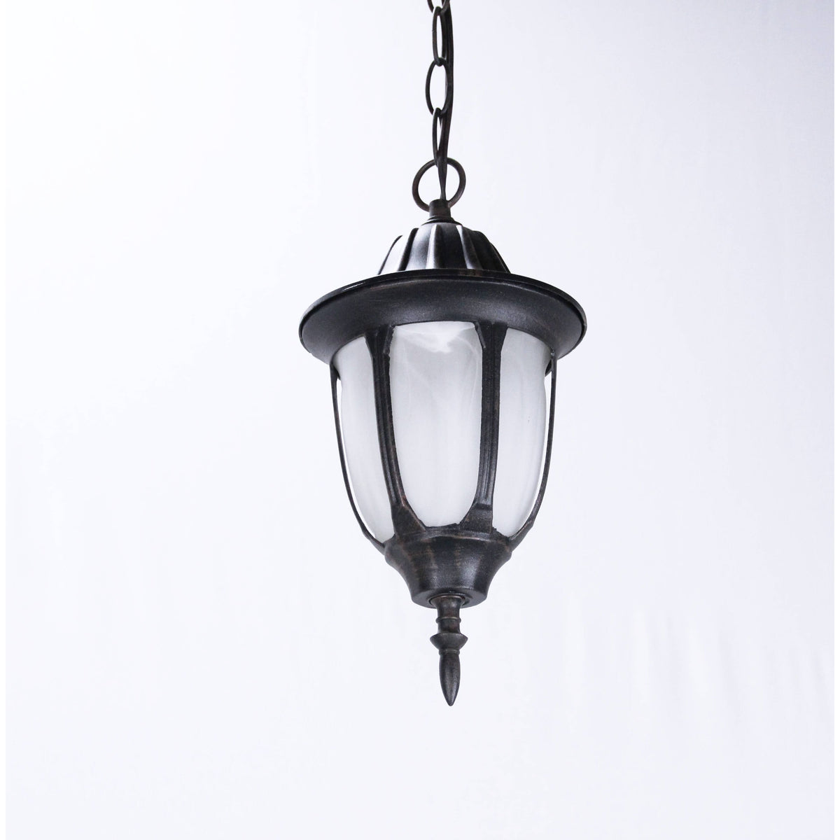 LAMP. EXT. COLGANTE NEGRO 1L E27 60W (CONVERTIBLE)