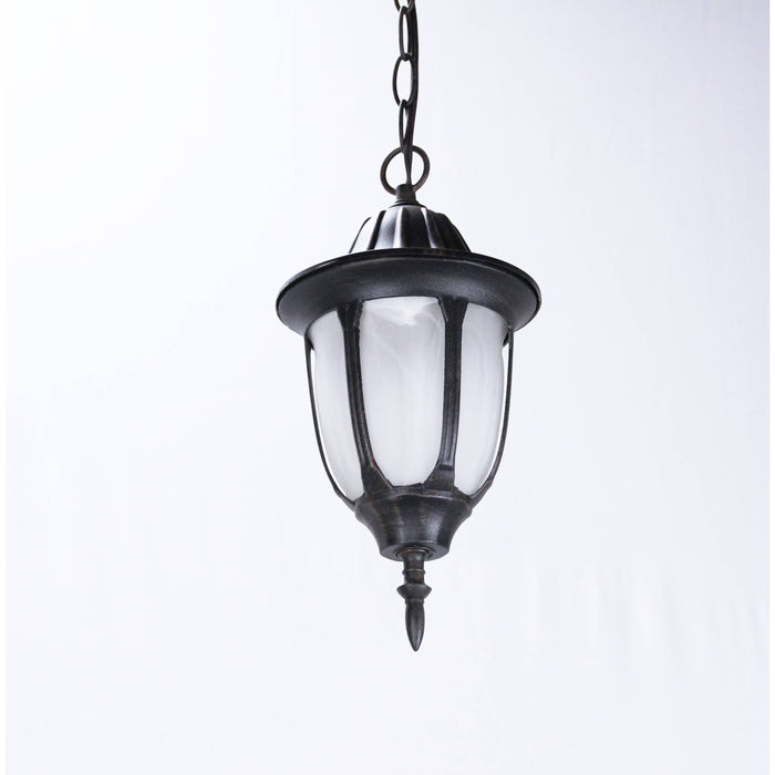 LAMP. EXT. COLGANTE NEGRO 1L E27 60W (CONVERTIBLE)