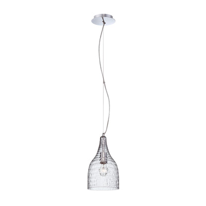 LAMP. COLGANTE PEQUEÑO ALTIMA TRANSPARENTE 1L E26 60W DIM
