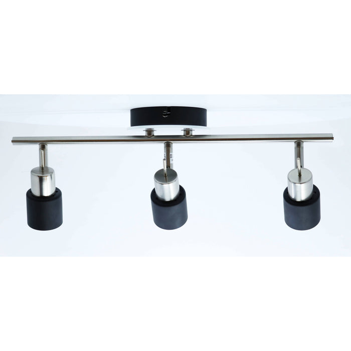 LAMP.TECHO NIQUEL SATINADO 3L GZ10 50W N/B