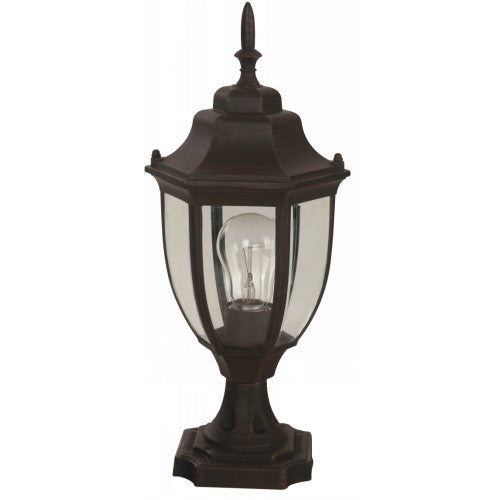 LAMP. EXT. MURO OXIDO 1L E27 100W
