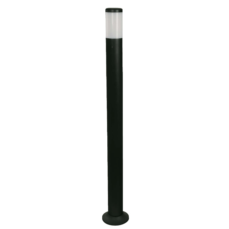 LAMP. EXT. PISO NEGRO 1L E27 40W