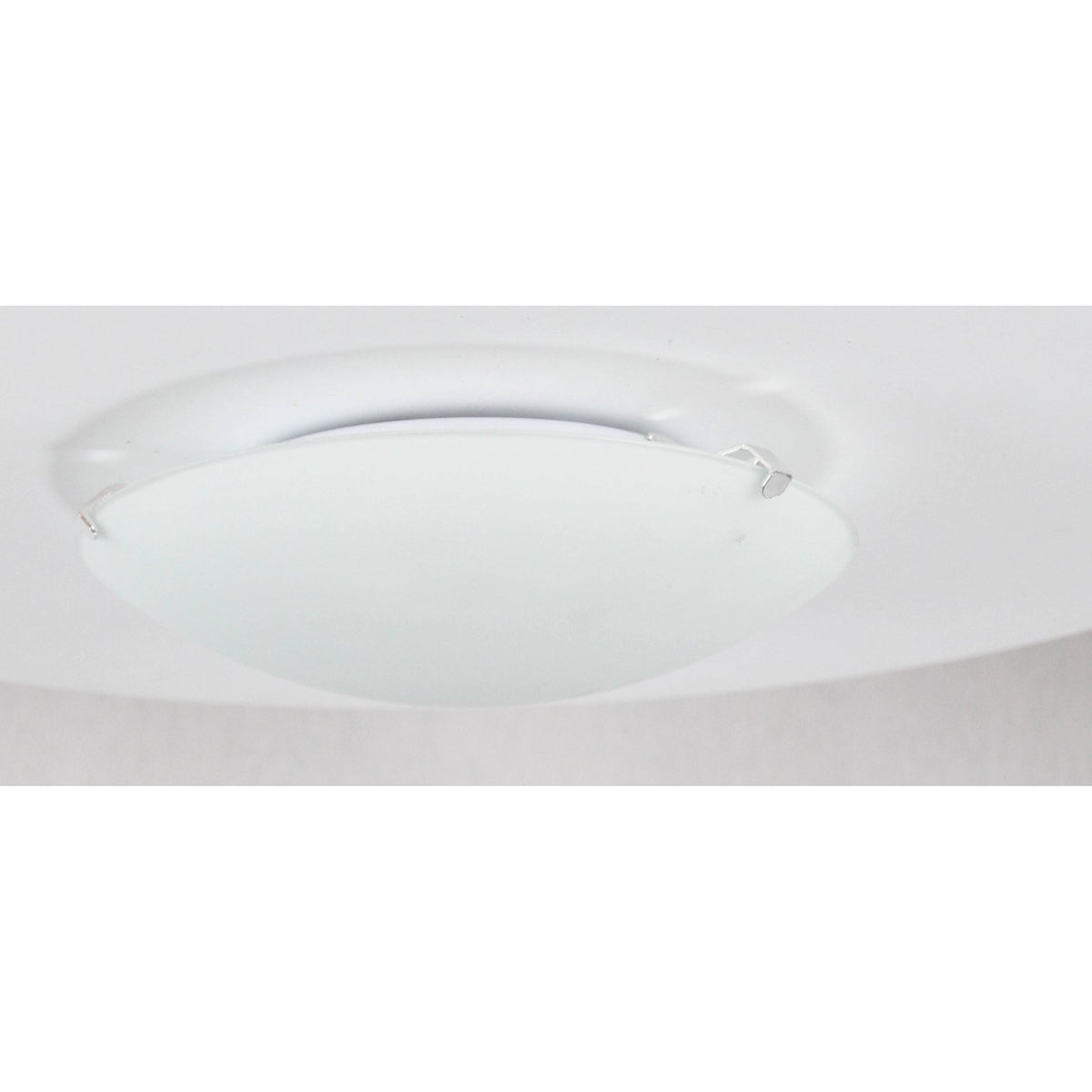 LAMP. TECHO CROMO 1L E27 60W (2 PIEZAS)