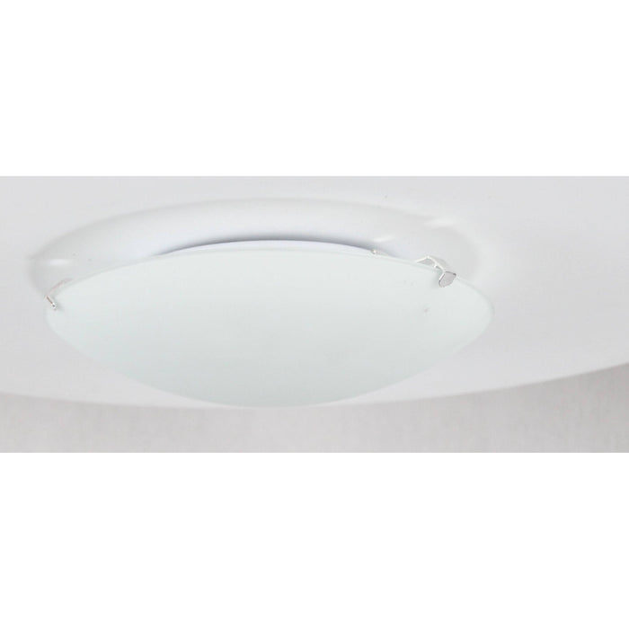 LAMP. TECHO CROMO 1L E27 60W (2 PIEZAS)