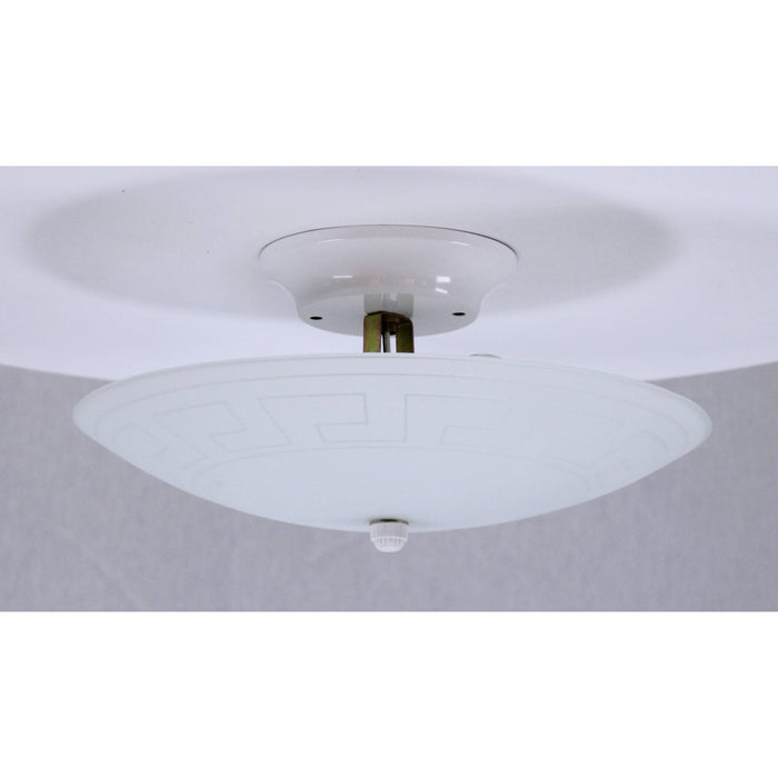 LAMP. TECHO BLANCO 2L E27 60W