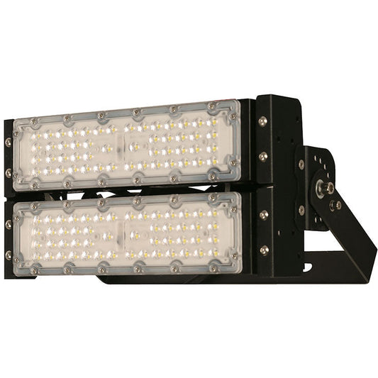 LAMP. LED EXT. REFLECTORA NEGRO 2L 100W 100-277V 6500K