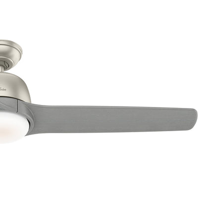 VENTILADOR LED TECHO NORDEN NIQUEL DC 54" 18W 120V