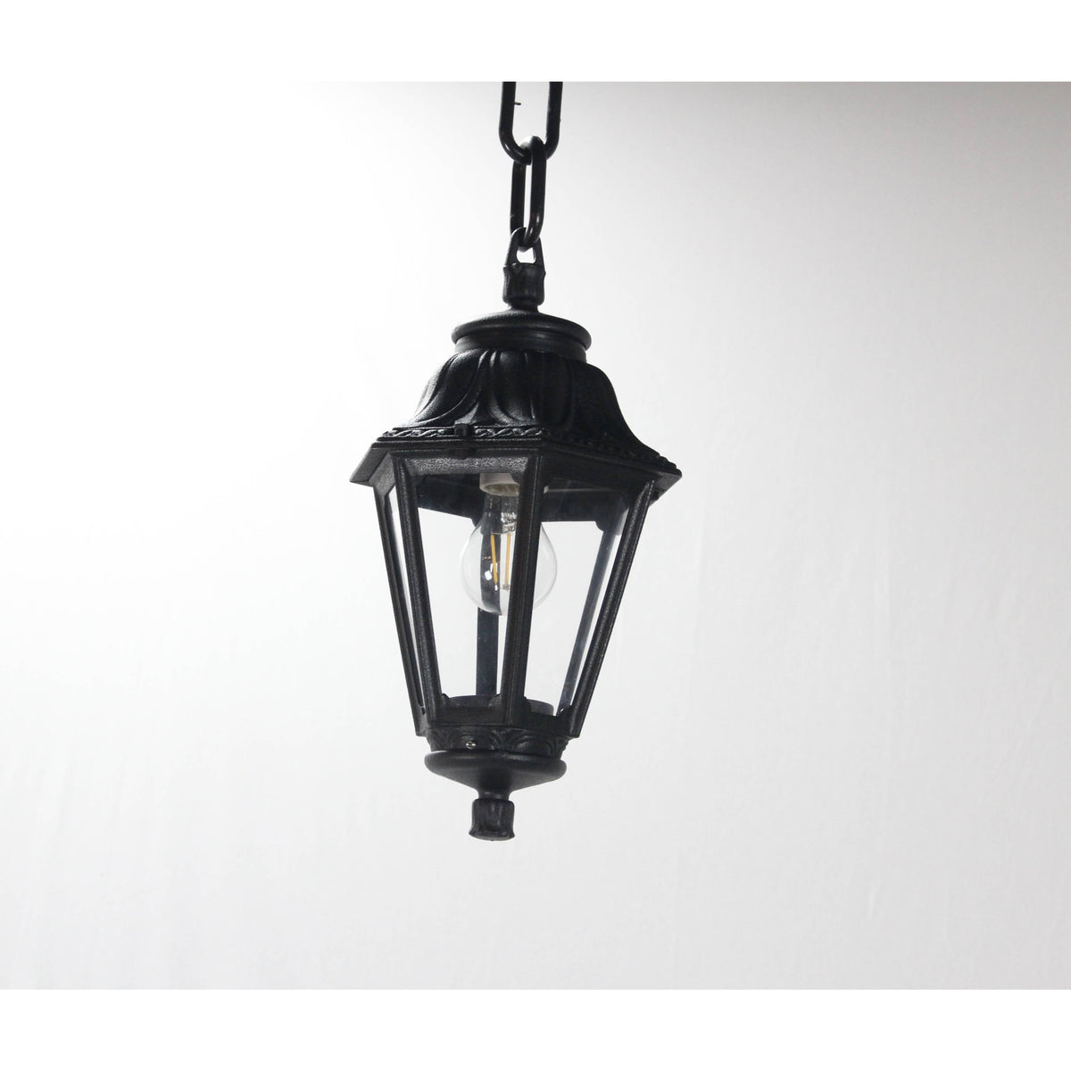 LAMP. EXT. COLGANTE SICHEM/ANNA NEGRO 1L E27 12W