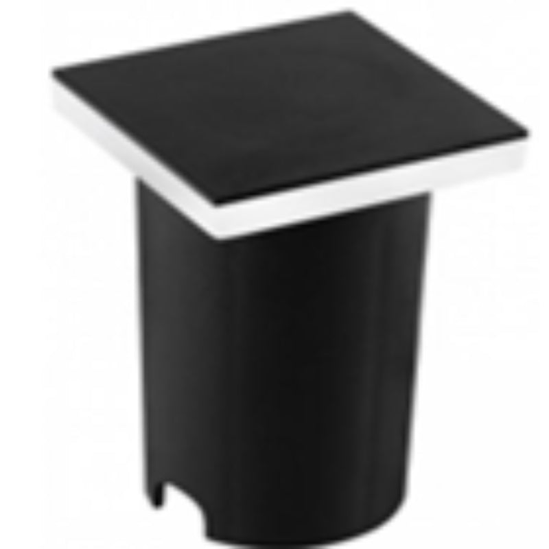 LAMP. LED EXT. DE PISO NEGRO 1W 100-240V 3000K