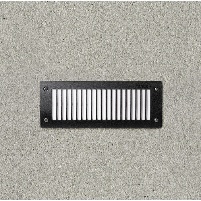 LAMP. LED EXT. PARED LETI NEGRO GX53 6W 3000K