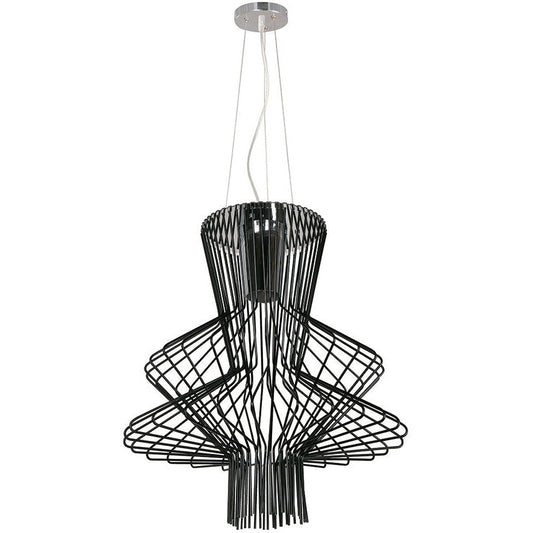 LAMP. TECHO NEGRO 1L GU10 50W +1L E27 75W (SOLO CUERPO)