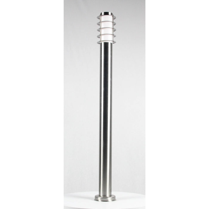 LAMP. EXT. PISO PLATEADO 1L E27 60W