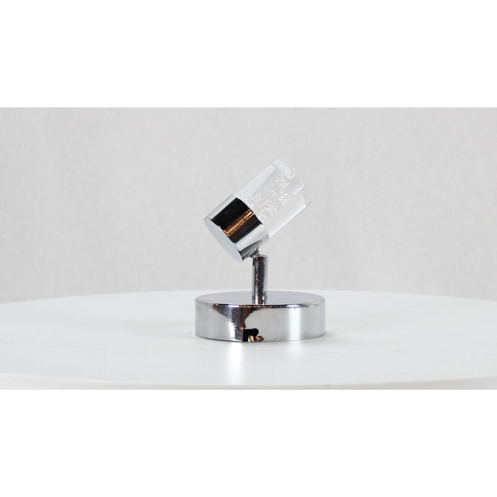 LAMP. LED TECHO REFLECTORA CROMO 1L 4W 85-265V 6500K