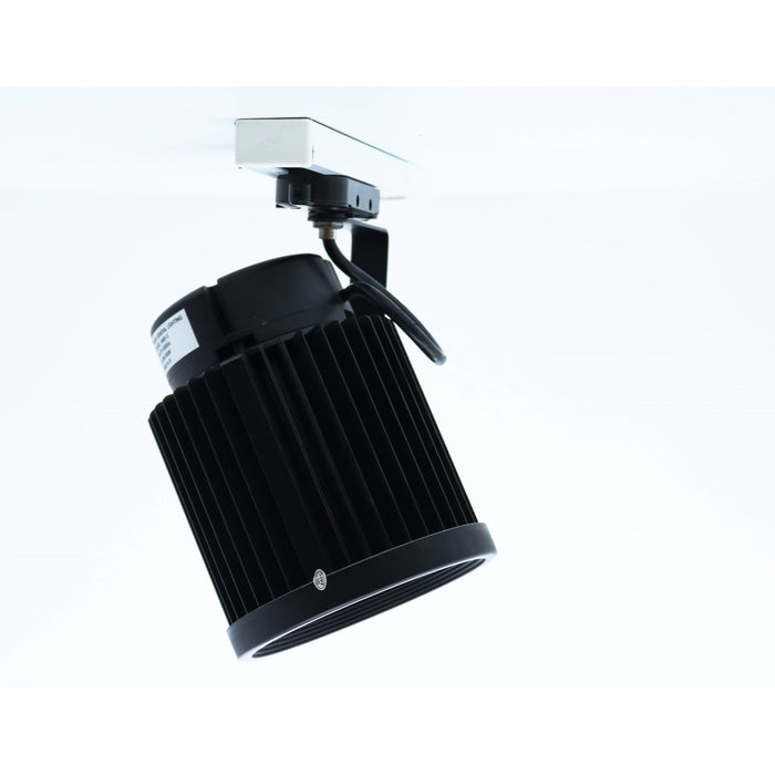 LAMP. LED TECHO RIEL NEGRO 1L 30W 100-277V 3000K