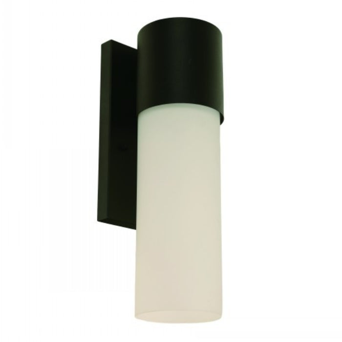 LAMP. EXT. DE PARED NEGRO 1L E27 10W