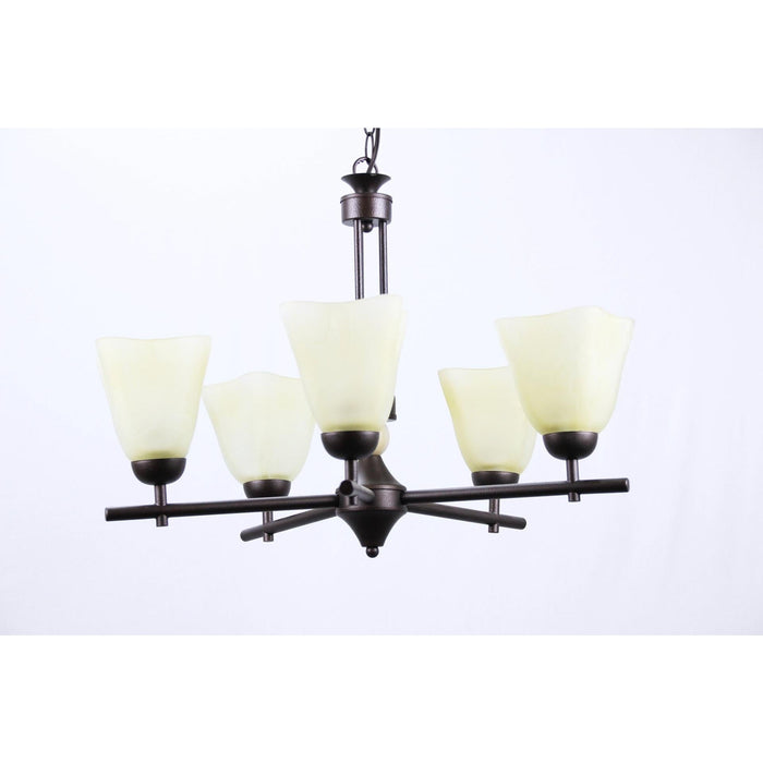 LAMP. TECHO CHOCOLATE 5L E27 60W