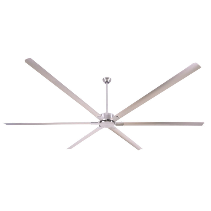 VENTILADOR DE TECHO 120" NÍQUEL SATINADO CON CONTROL REMOTO (DC MOTOR)