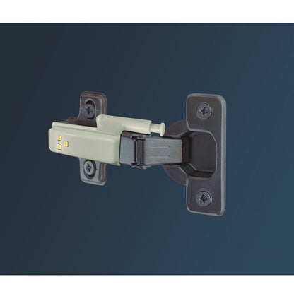 LAMP. LED DE BISAGRA PARA GABINETE GRIS 12V 3000K 4 PIEZAS CON SENSOR