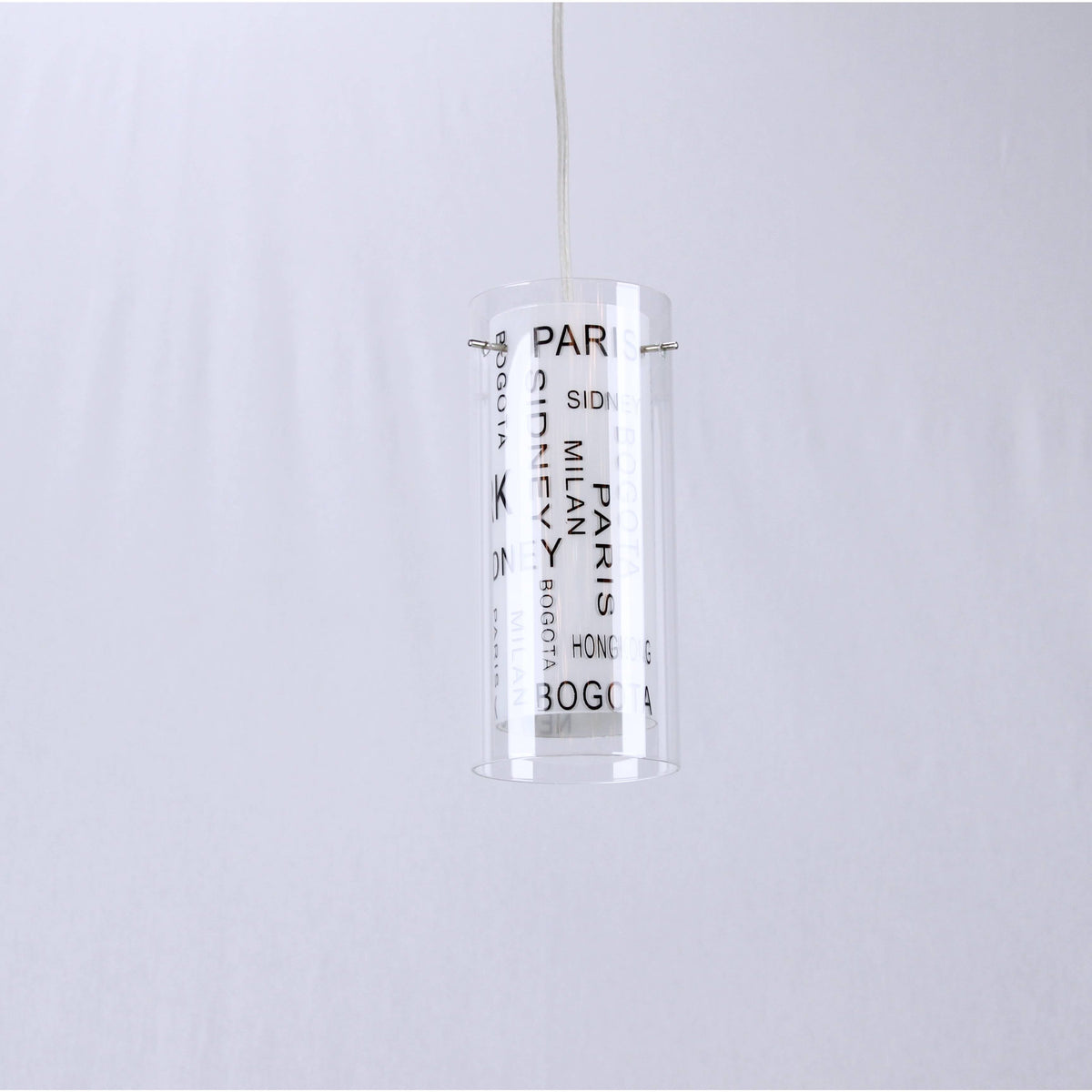 LAMP. COLGANTE NÍQUEL SATINADO 1L E27 60W