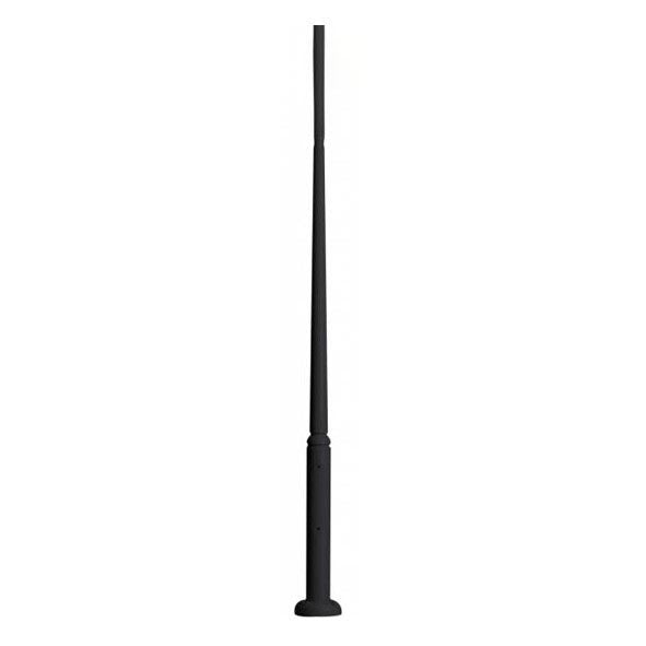 LAMP. EXT. POSTE EKTOR 2500 NEGRO