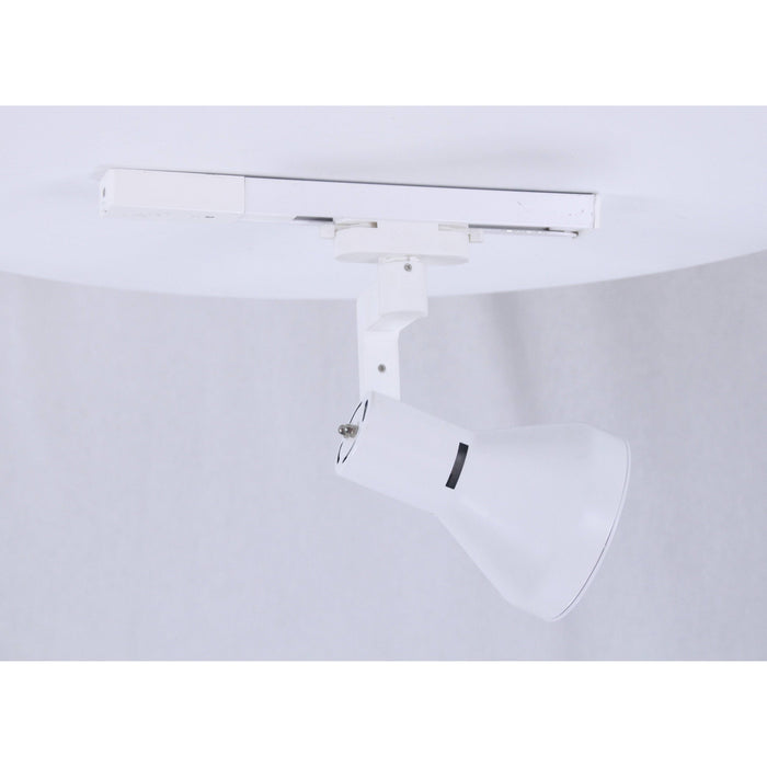 LAMP. TECHO RIEL BLANCO 1L E27 9W