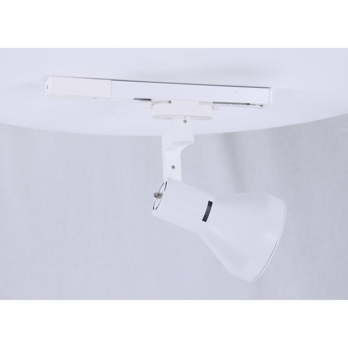 LAMP. TECHO RIEL BLANCO 1L E27 9W