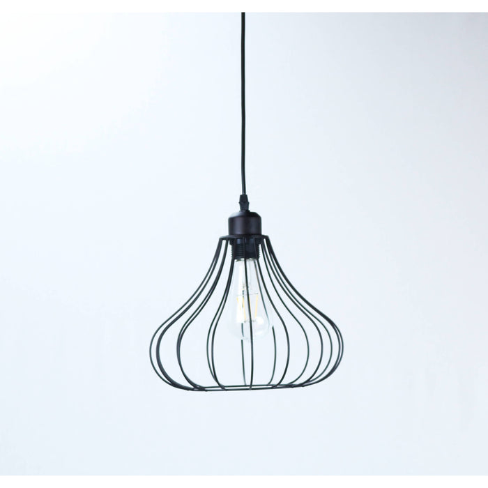LAMP. TECHO OXIDO 1L E27 60W