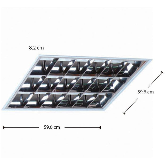 LAMP. TECHO BLANCO 3L G13 17W