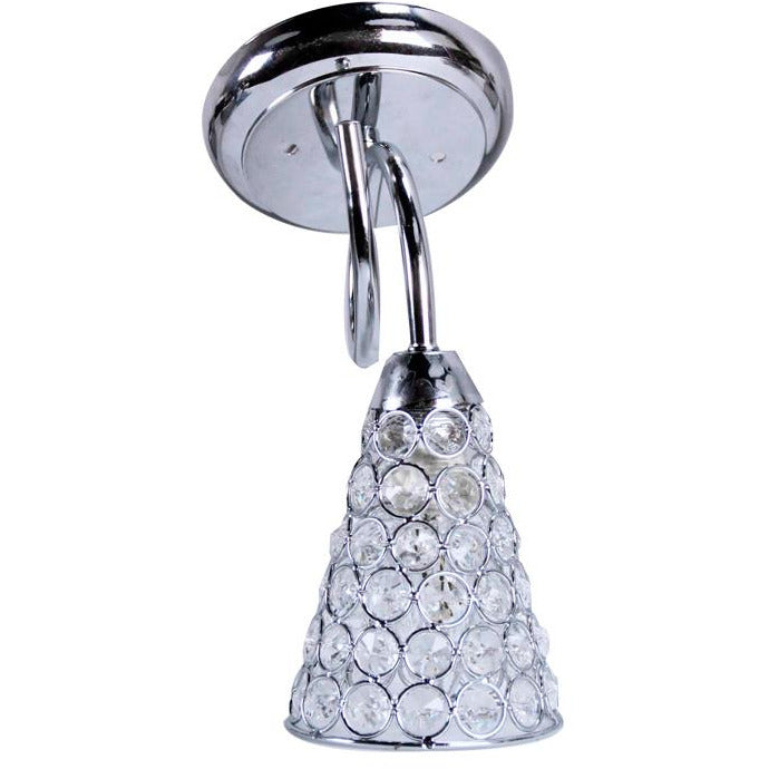 LAMP. PARED CROMO 1L E14 40W