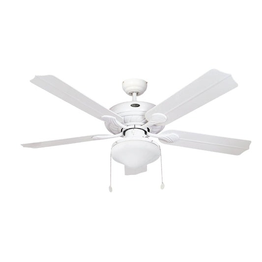 VENTILADOR EXTERIOR DE TECHO 52" BLANCO 2L E27 60W