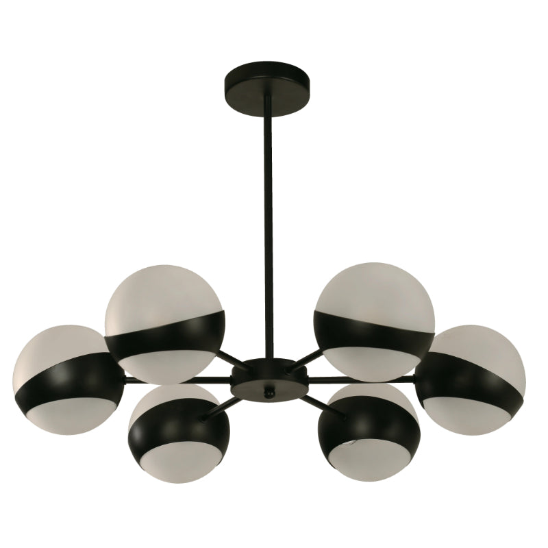 LAMP. TECHO NEGRO 6L E27 40W