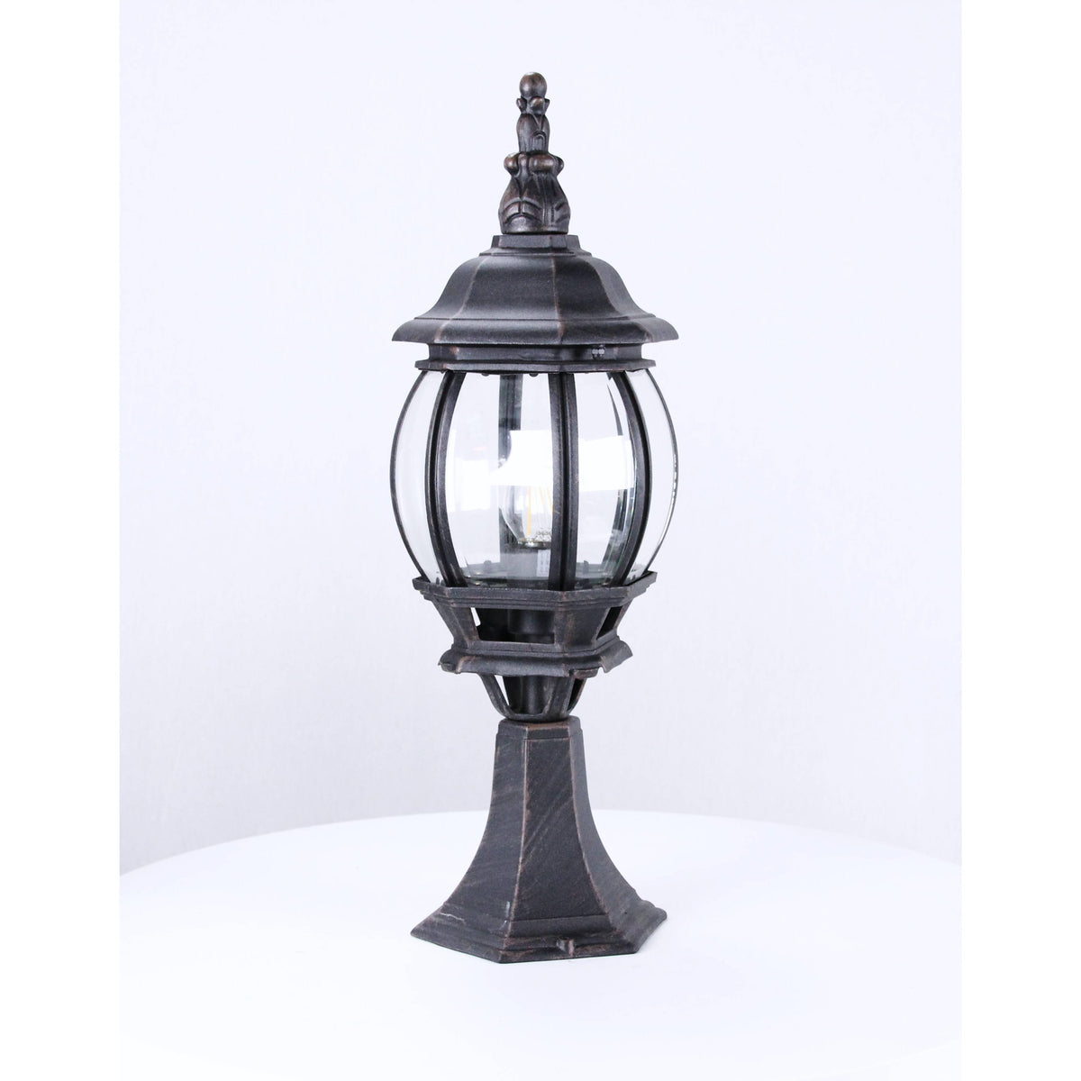 LAMP. EXT. POSTE OXIDO 1L E27 100W