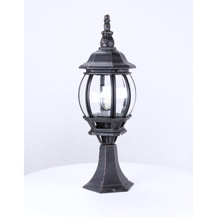 LAMP. EXT. POSTE OXIDO 1L E27 100W