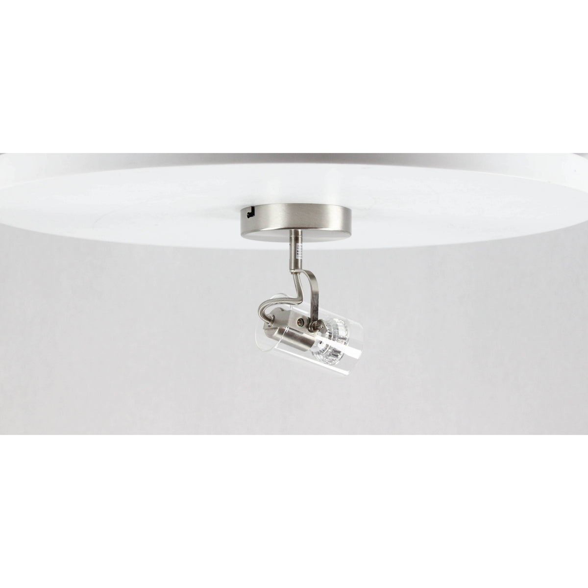LAMP. TECHO NÍQUEL SATINADO 1L GU10 50W