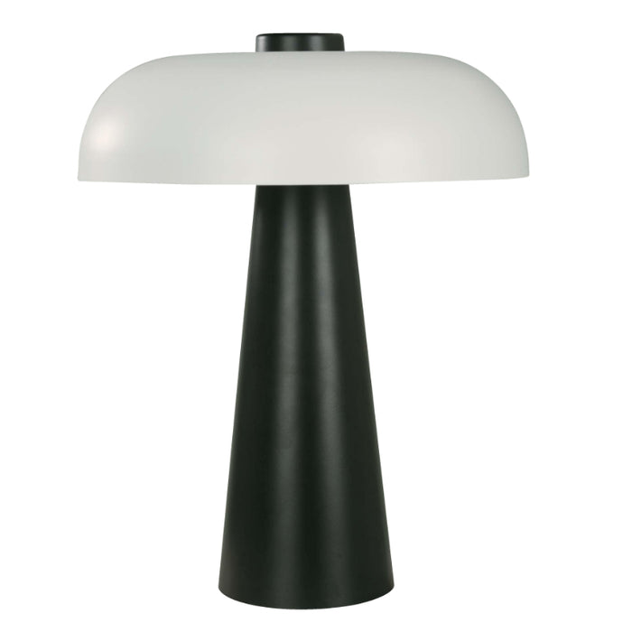 LAMP. MESA NEGRO Y BLANCO 2L E27 40W