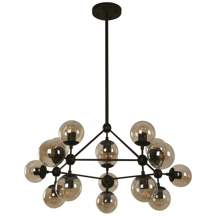 LAMP. TECHO NEGRO 16LTS E27 60W N/B