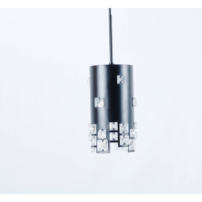Lámpara Techo Negro 1L E27 60W N/B