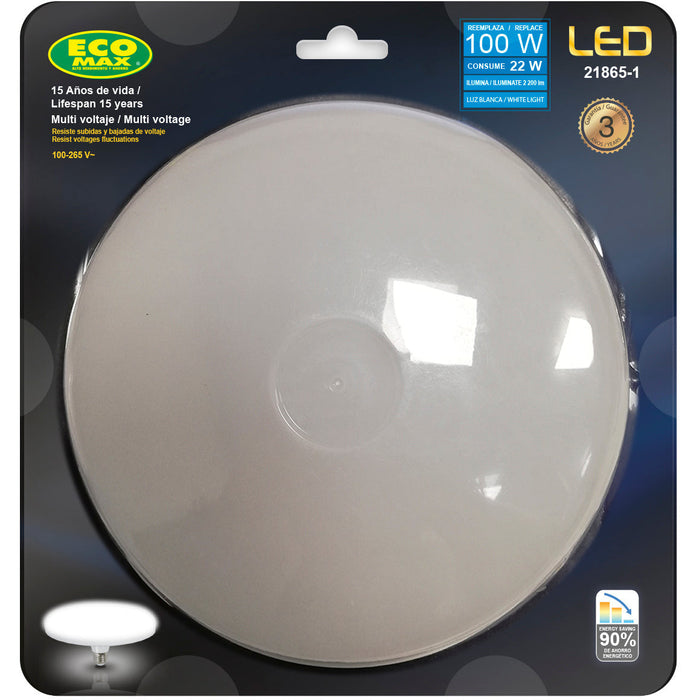 BOMBILLO LED UFO E27 22W 100-240V 6500K