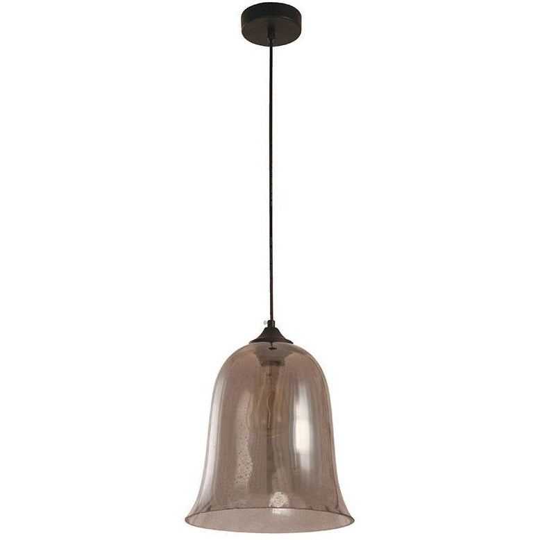 LAMP. COLGANTE*1LT*E27*60W*(B/I)*120V 60HZ*ACAB. EN NEGRO